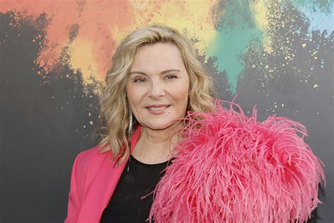 kim cattrall tits|Kim Cattrall, 65, posts bathing suit photo: Nothing to see here